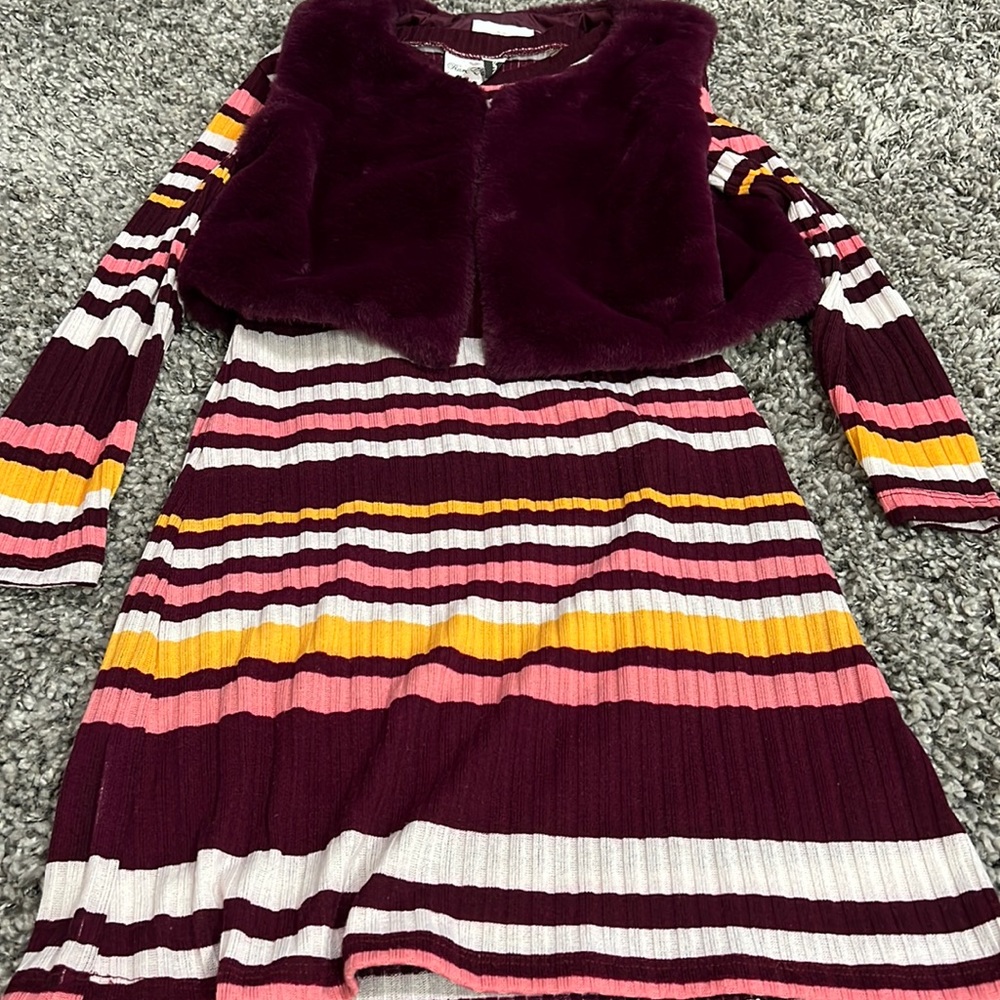 Rare Editions        White, Purple, Gold, and Pink striped.